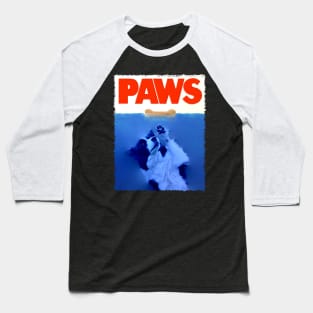 Border Beauty Collie PAWS, Urban Canine Couture Tee Triumphs Baseball T-Shirt